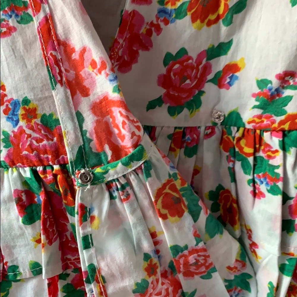 RHODE Floral Ruffle Top - Picture 6 of 6